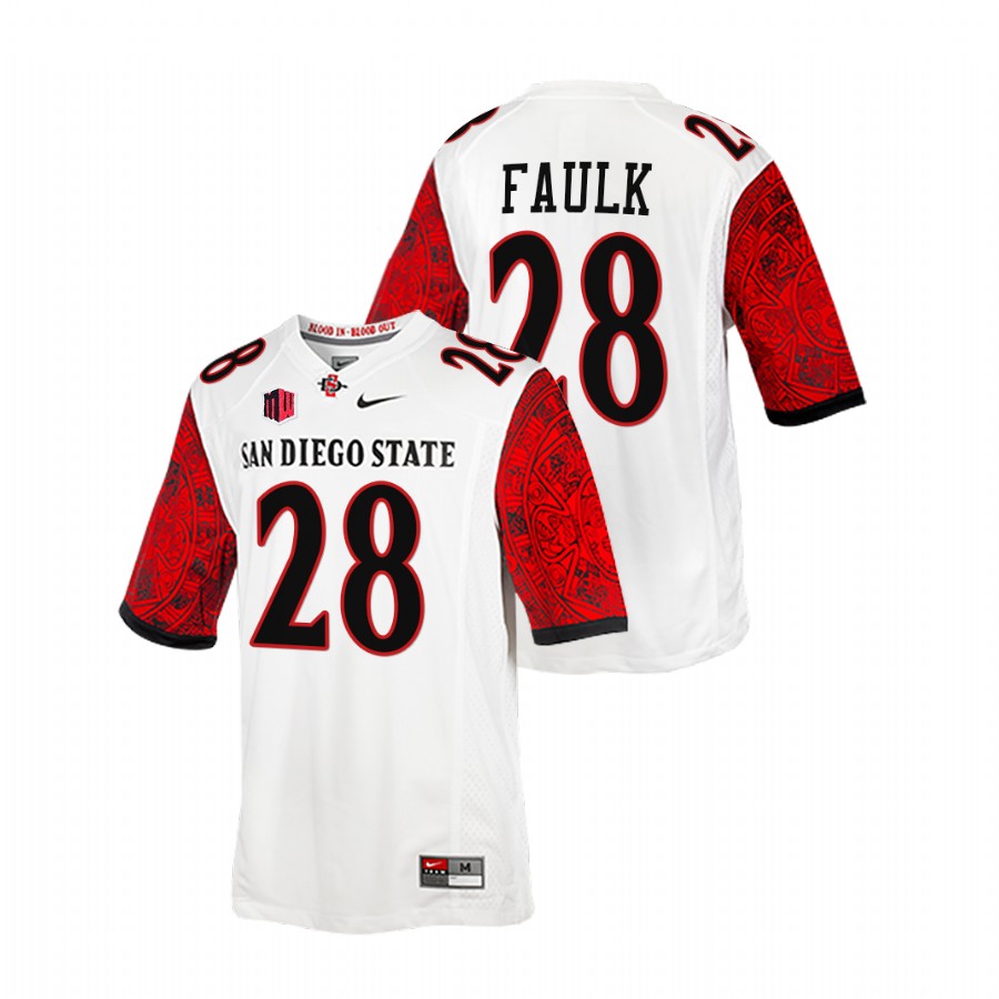 san diego state aztecs marshall faulk white calendar football blood in blood out jersey