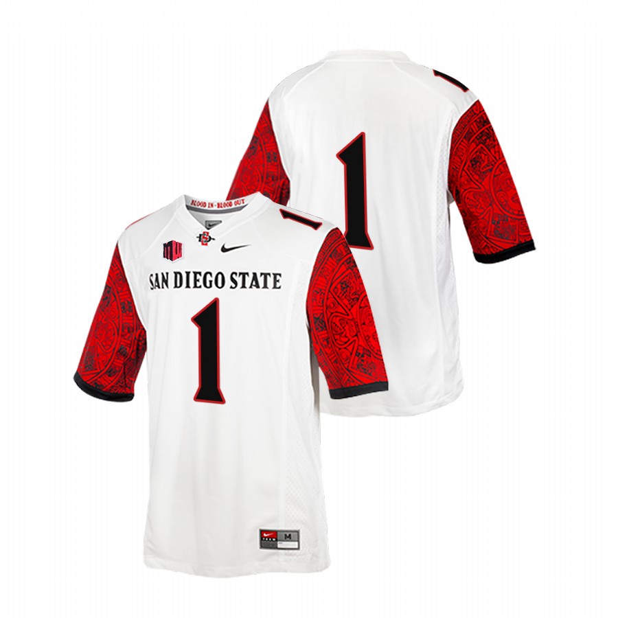 san diego state aztecs white calendar football blood in blood out jersey