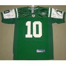 santonio holmes #10 new york jets green nfl