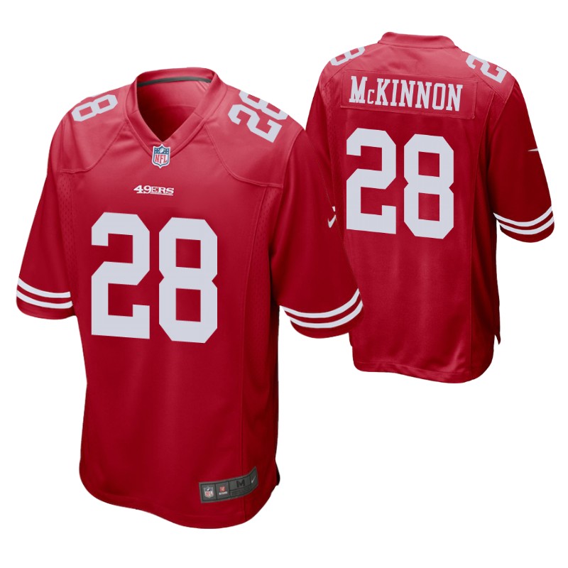 scarlet 28 jerick mckinnon game jersey stitched