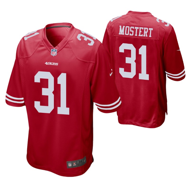 scarlet 31 raheem mostert game jersey