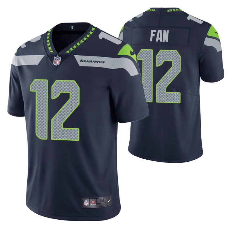 seahawks fan vapor limited college navy jersey men stitched