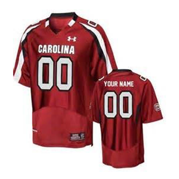 south-carolina-gamecocks-red-customized-football-jersey