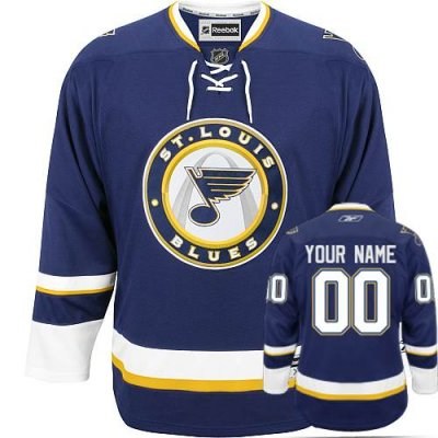 st. louis blues third custom hockey jersey