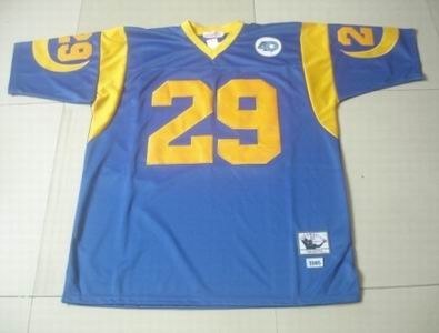 st louis rams 29 dickerson blue mitchellandness