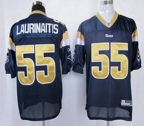 st louis rams 55 james laurinaitis blue jerseys