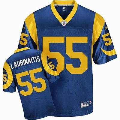 st louis rams 55 james laurinaitis light blue jerseys