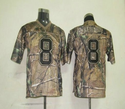 st louis rams 8 bradford camo kids jerseys