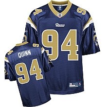 st louis rams 94 robert quinn blue team color jers