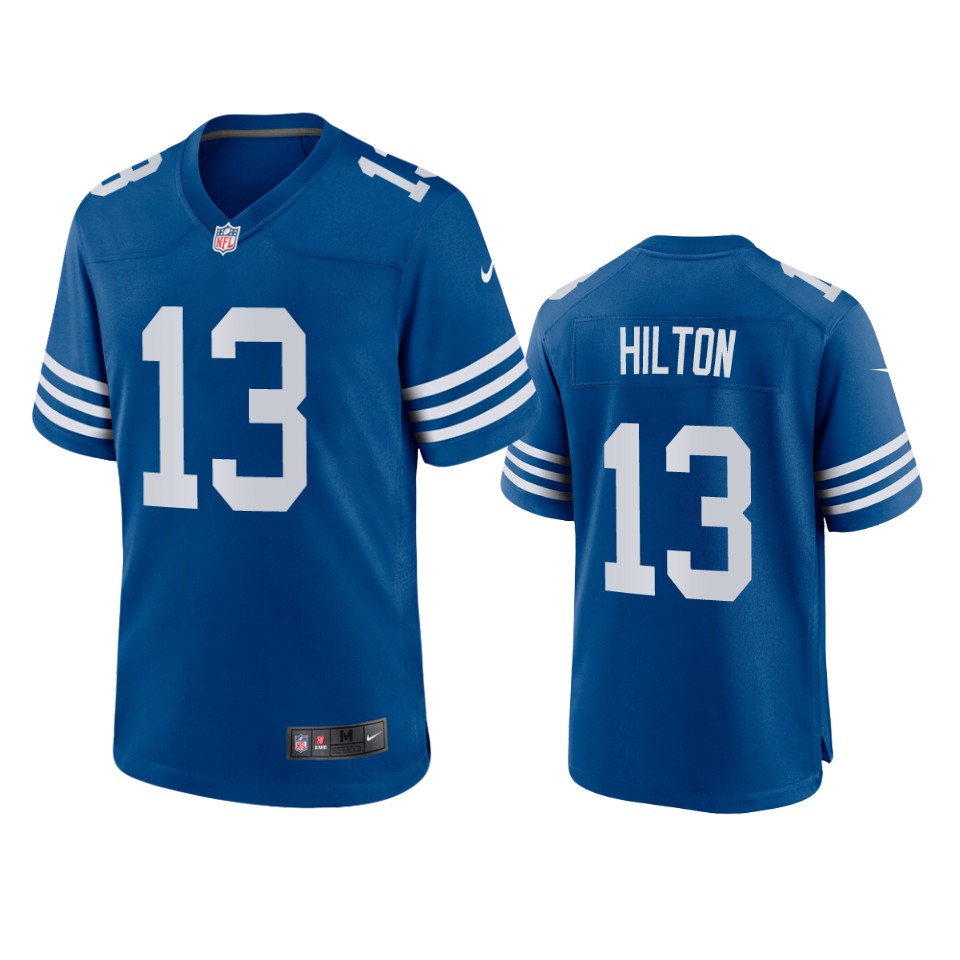 t.y. hilton colts royal alternate game jersey