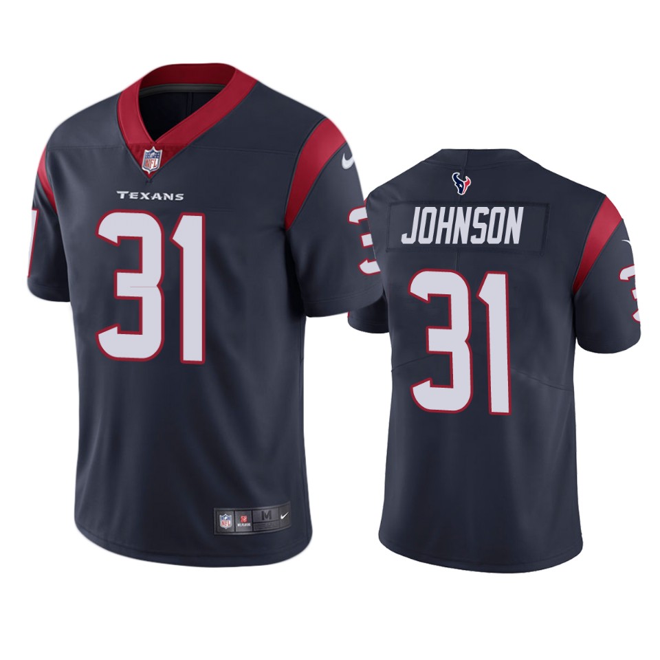 texans david johnson navy vapor jersey