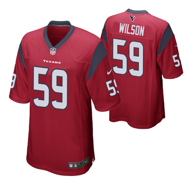 texans-eric-wilson-game-jersey-red