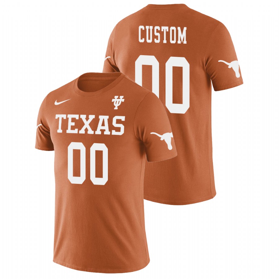 texas longhorns football custom texas orange future stars men's t shirt