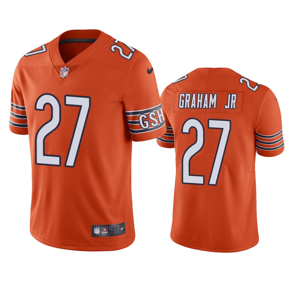 thomas graham jr. bears orange vapor jersey