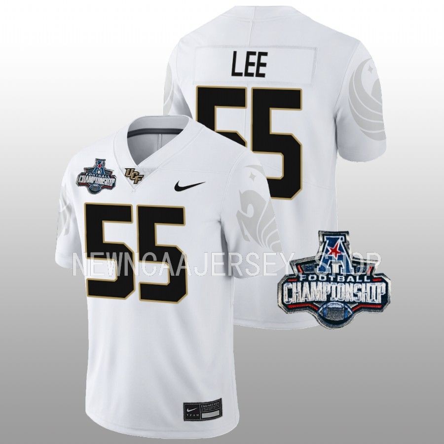 ucf knights matthew lee white 2022 american championship football jersey