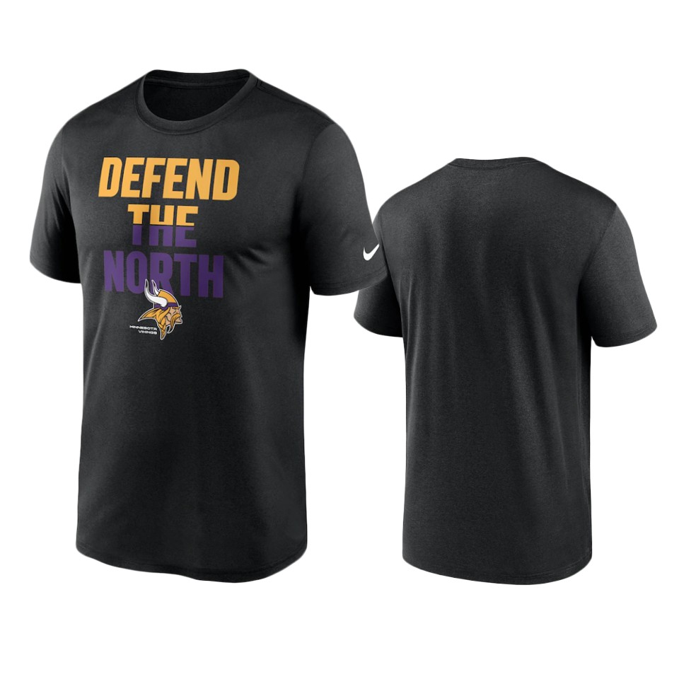 vikings black legend local phrase performance t shirt
