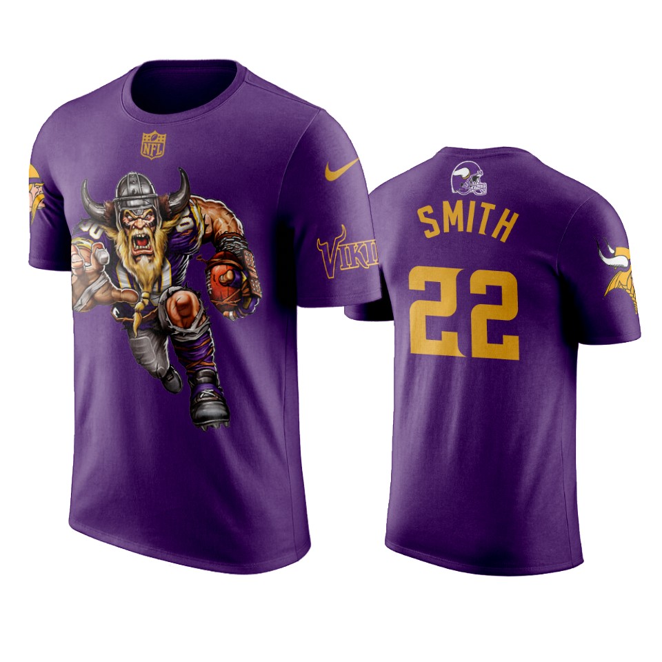 vikings harrison smith purple vicious viking t shirt