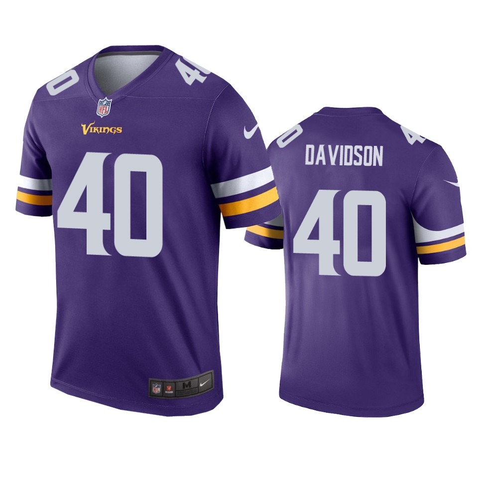 vikings zach davidson purple legend jersey