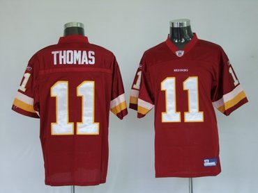 washington red skins 11 devin thomas red