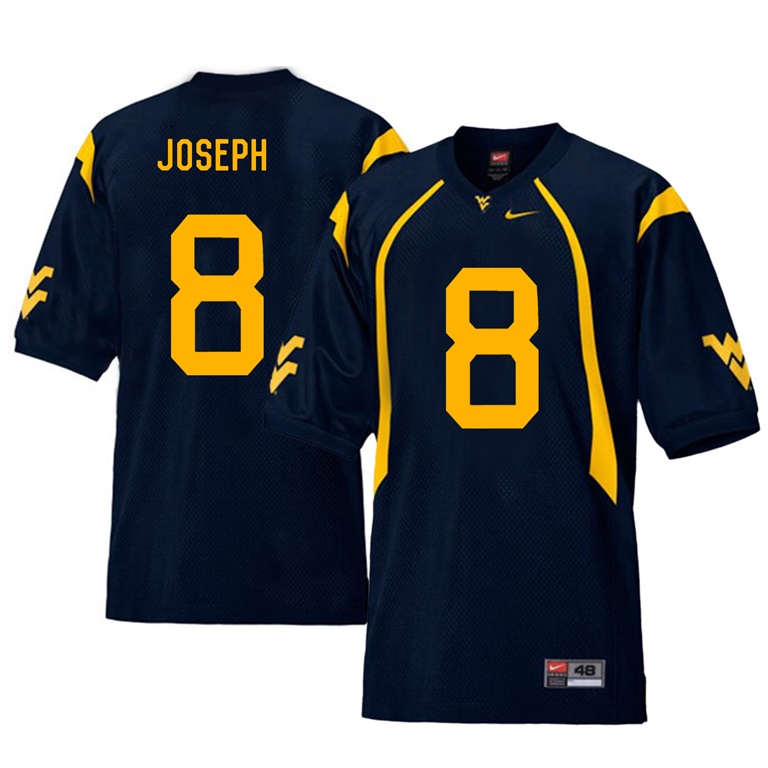 west virginia mountaineers navy karl joseph college football player jersey