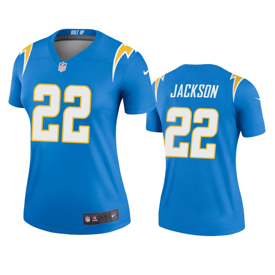 women's chargers justin jackson powder blue 2020 legend jersey