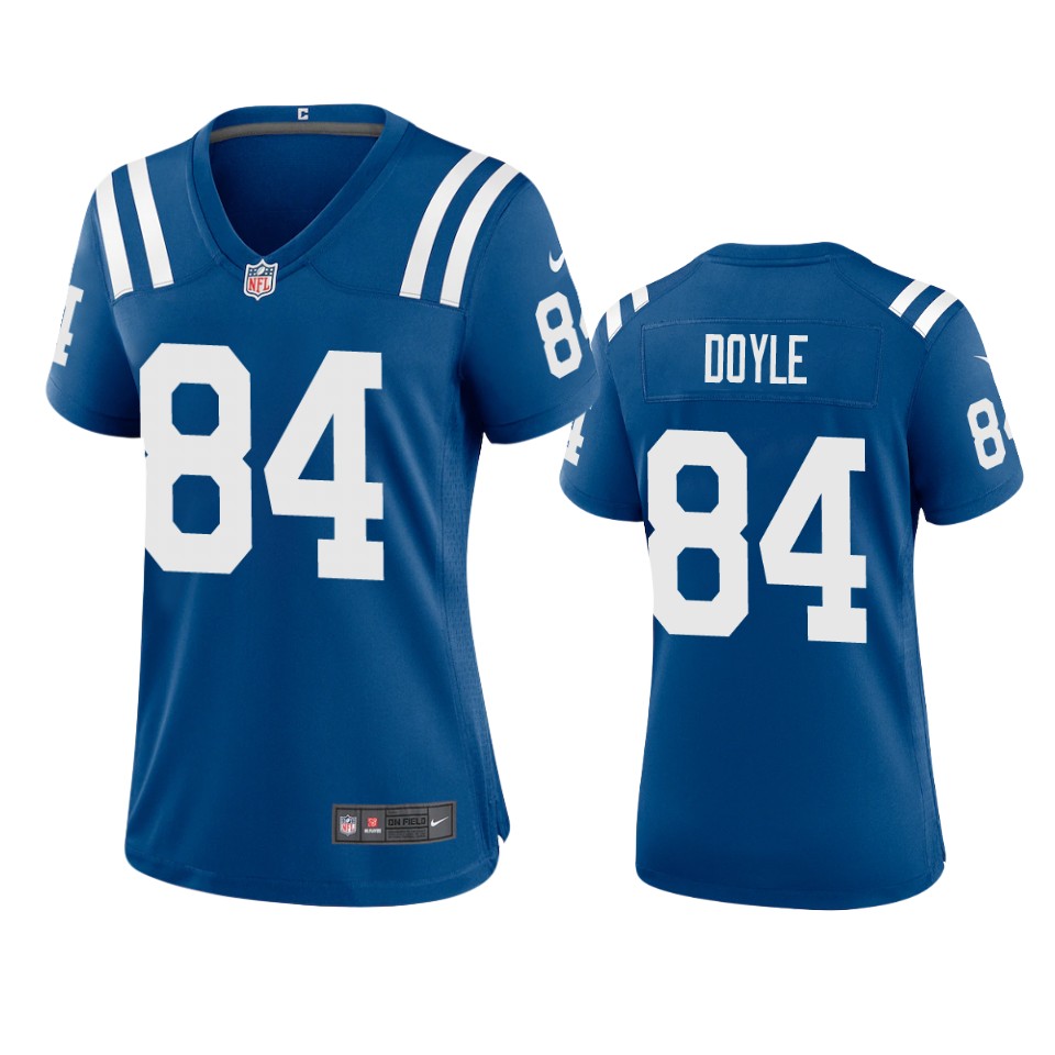 women's colts jack doyle royal 2020 game jersey