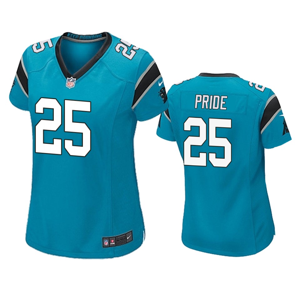 women's panthers troy pride blue game jersey