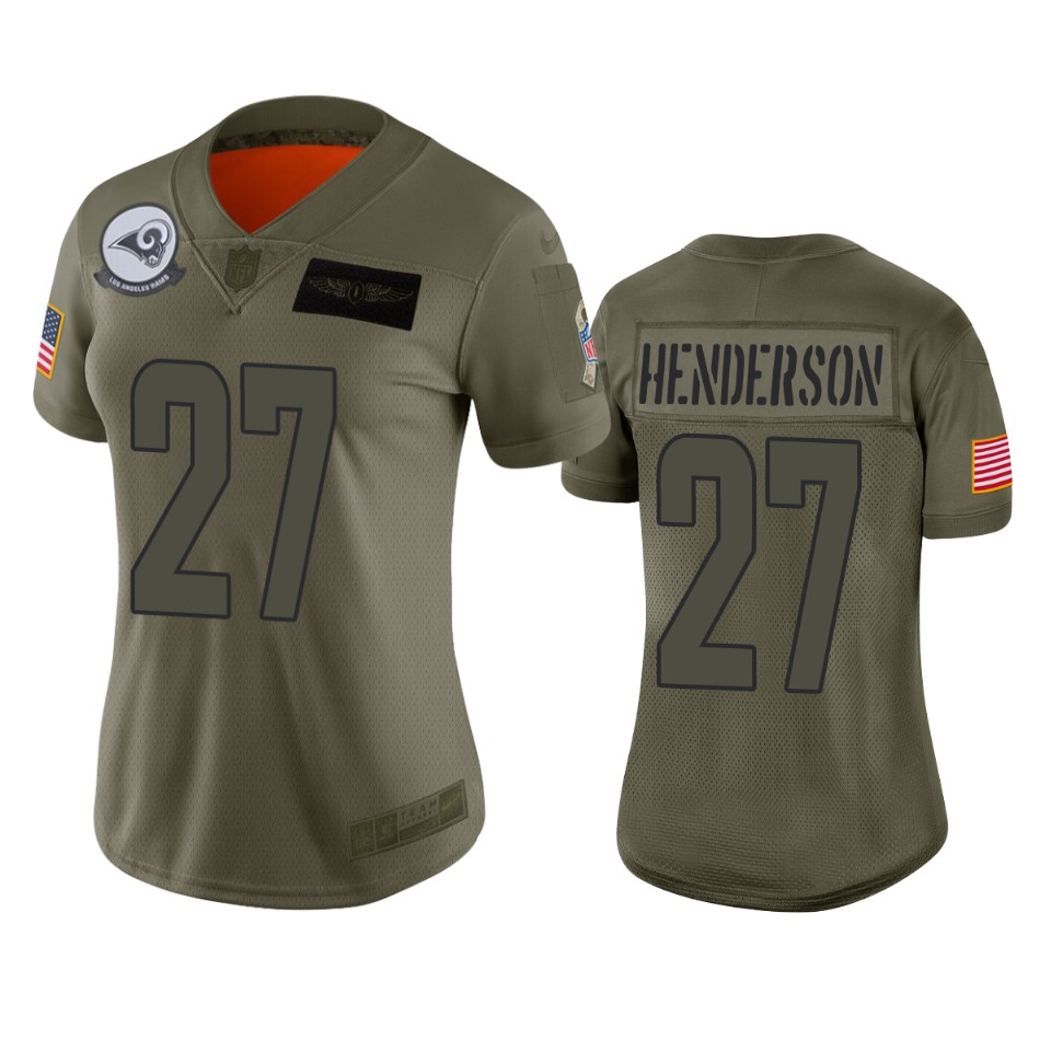 women's rams darrell henderson camo limited 2019 salute to service jersey