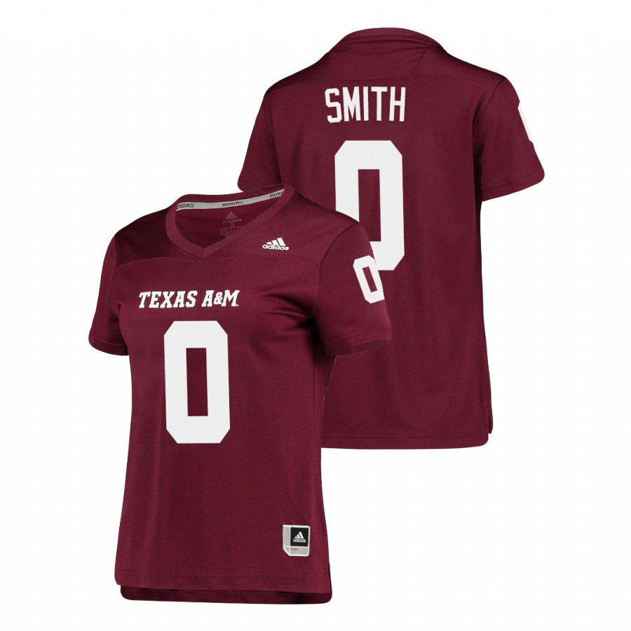 women's texas a&m aggies ainias smith replica college football maroon jersey