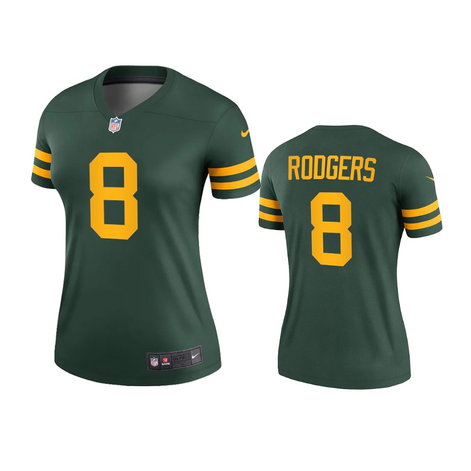 women amari rodgers packers green alternate legend jersey