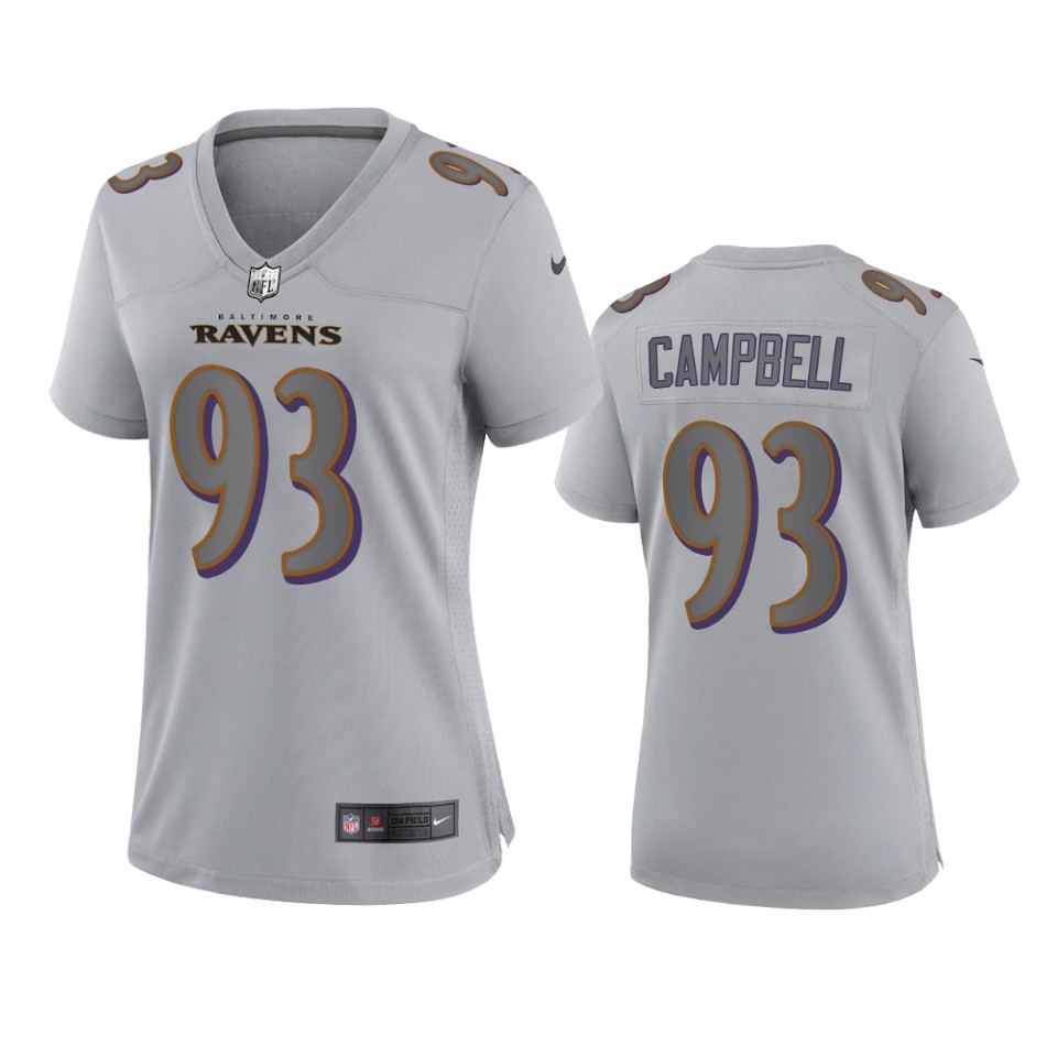 women calais campbell ravens atmosphere fashion game gray jersey