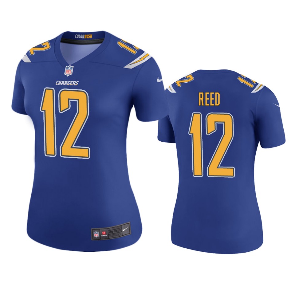 women chargers joe reed royal color rush legend jersey