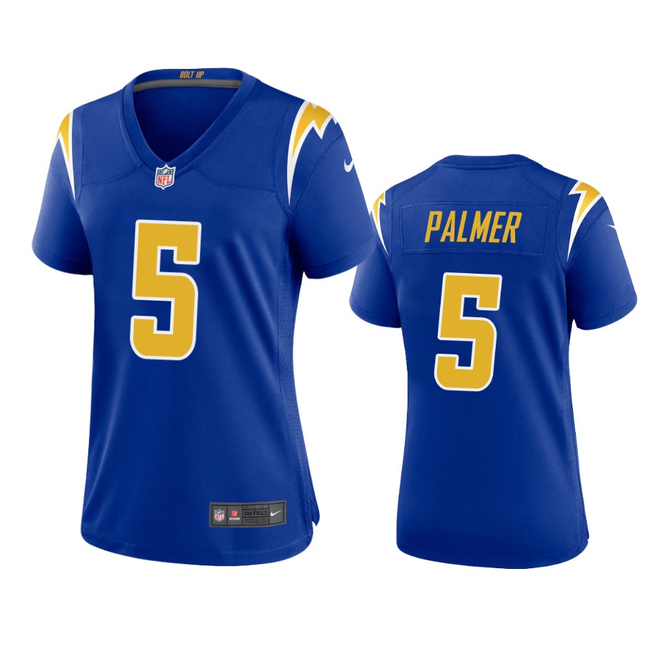 women chargers josh palmer royal alternate game jersey