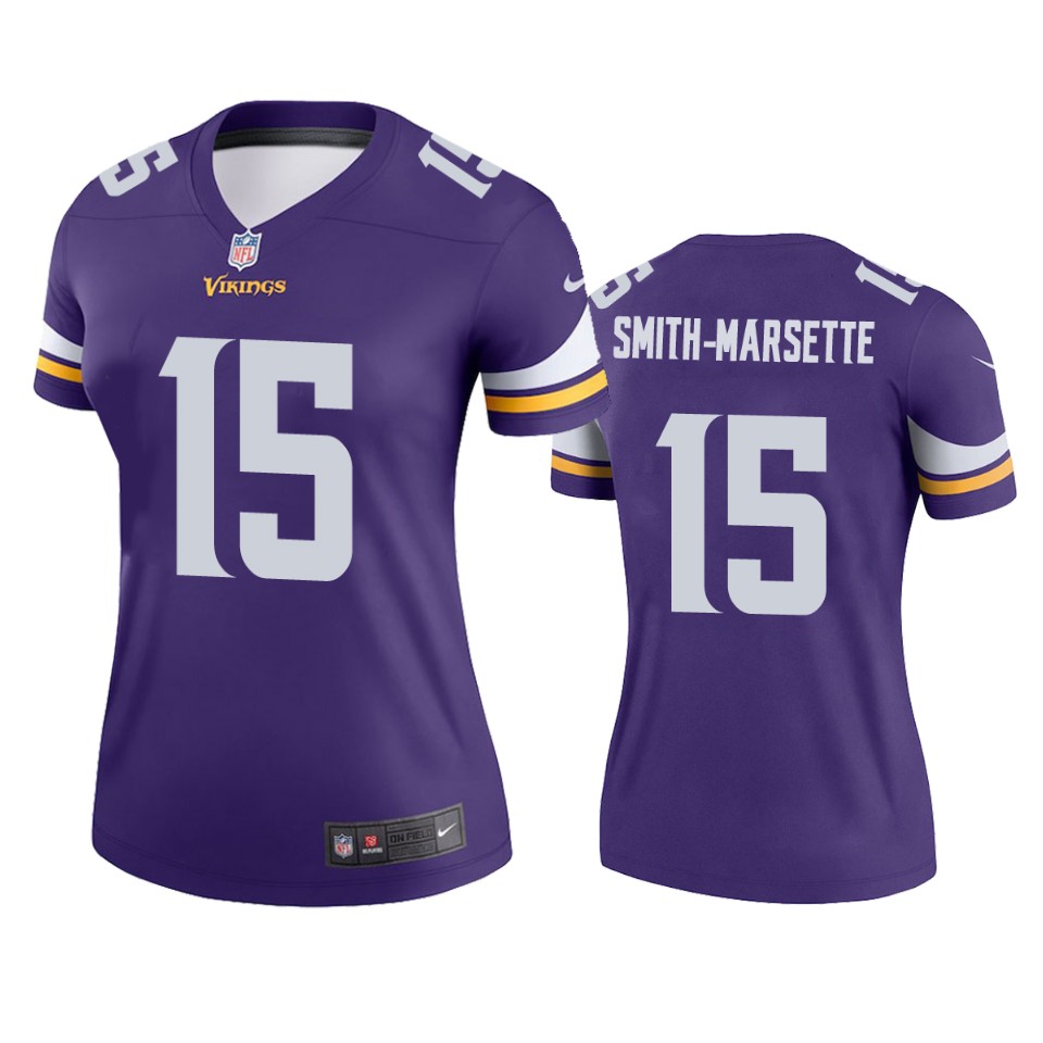 women ihmir smith marsette vikings purple legend jersey