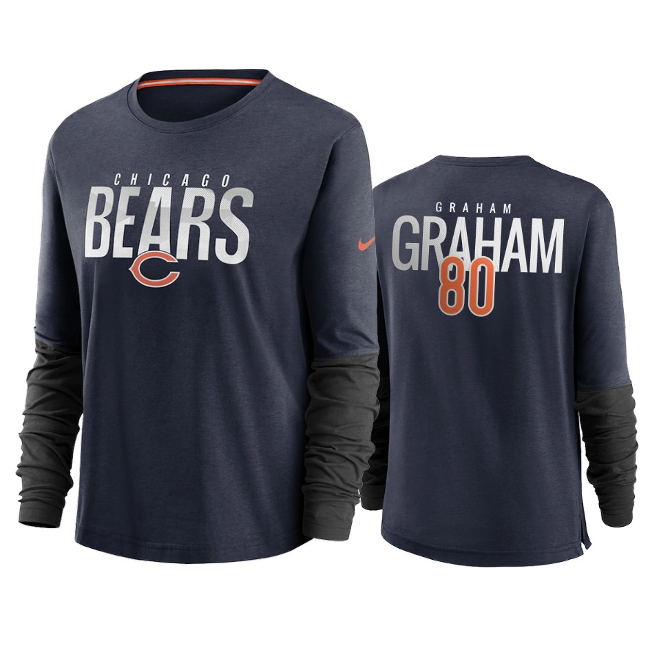 women jimmy graham bears navy city mascot breathe t shirt
