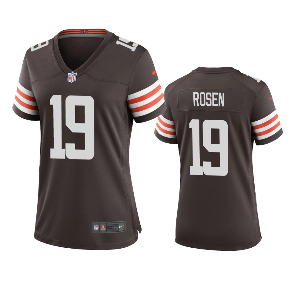 women josh rosen browns game brown jersey