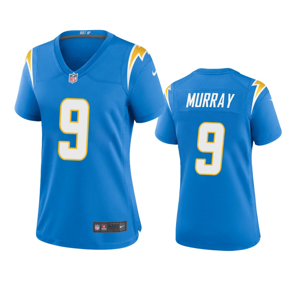women kenneth murray chargers game powder blue jersey