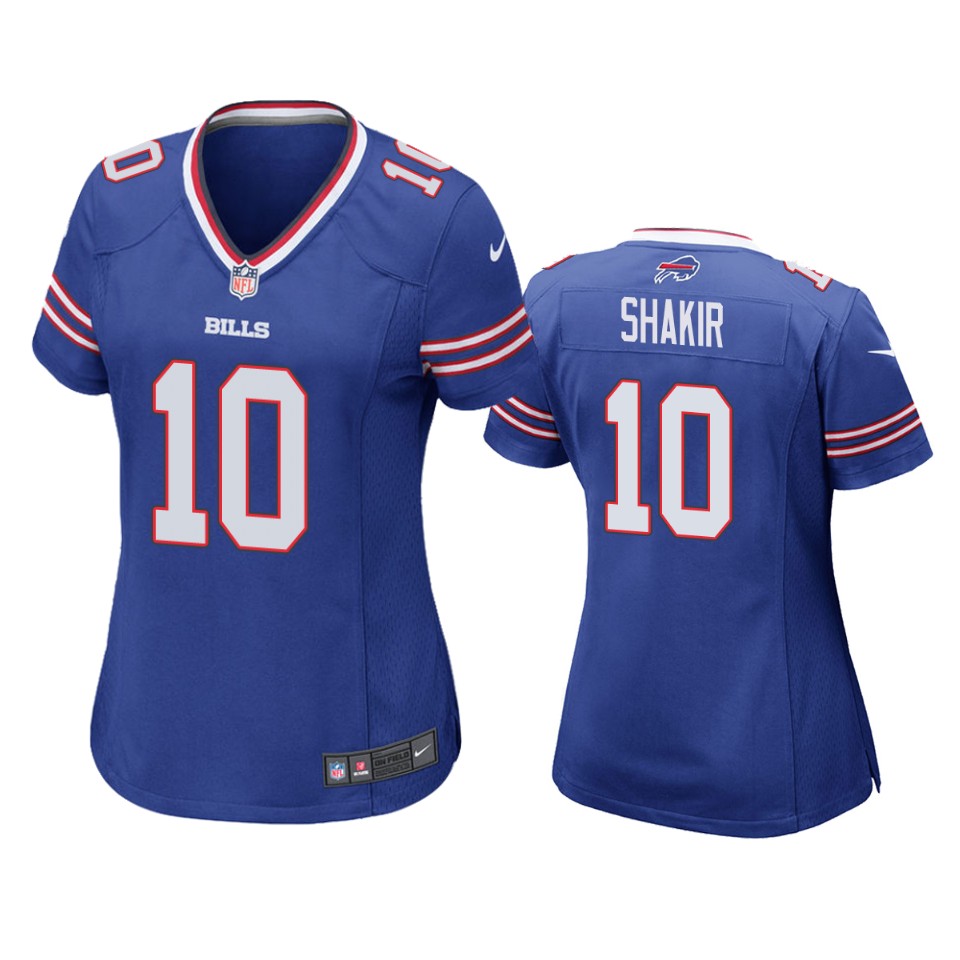 women khalil shakir bills game royal jersey