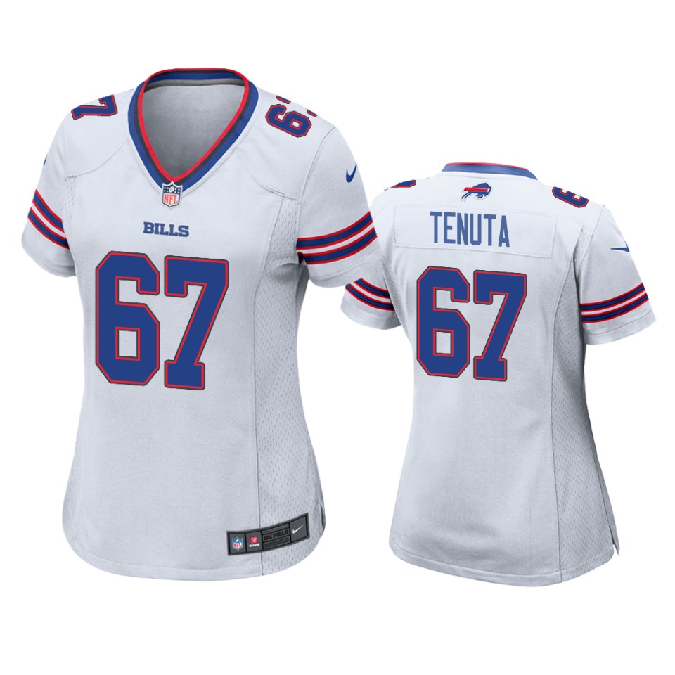 women luke tenuta bills game white jersey