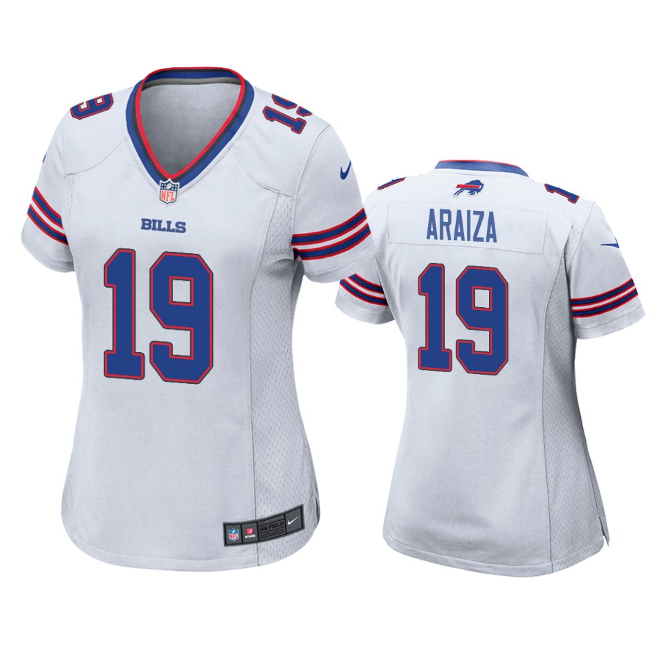 women matt araiza bills game white jersey