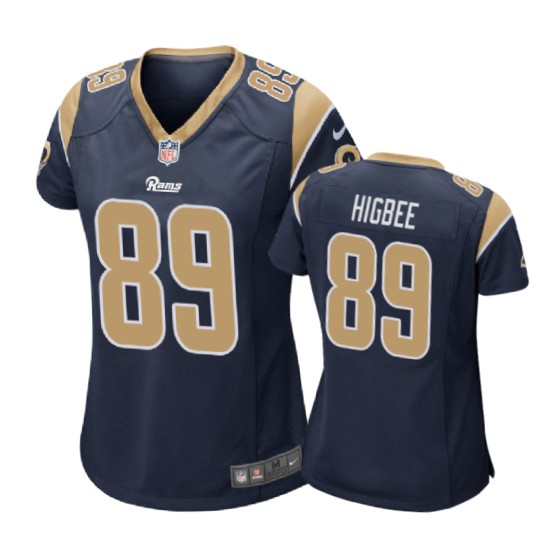 women navy tyler higbee jersey