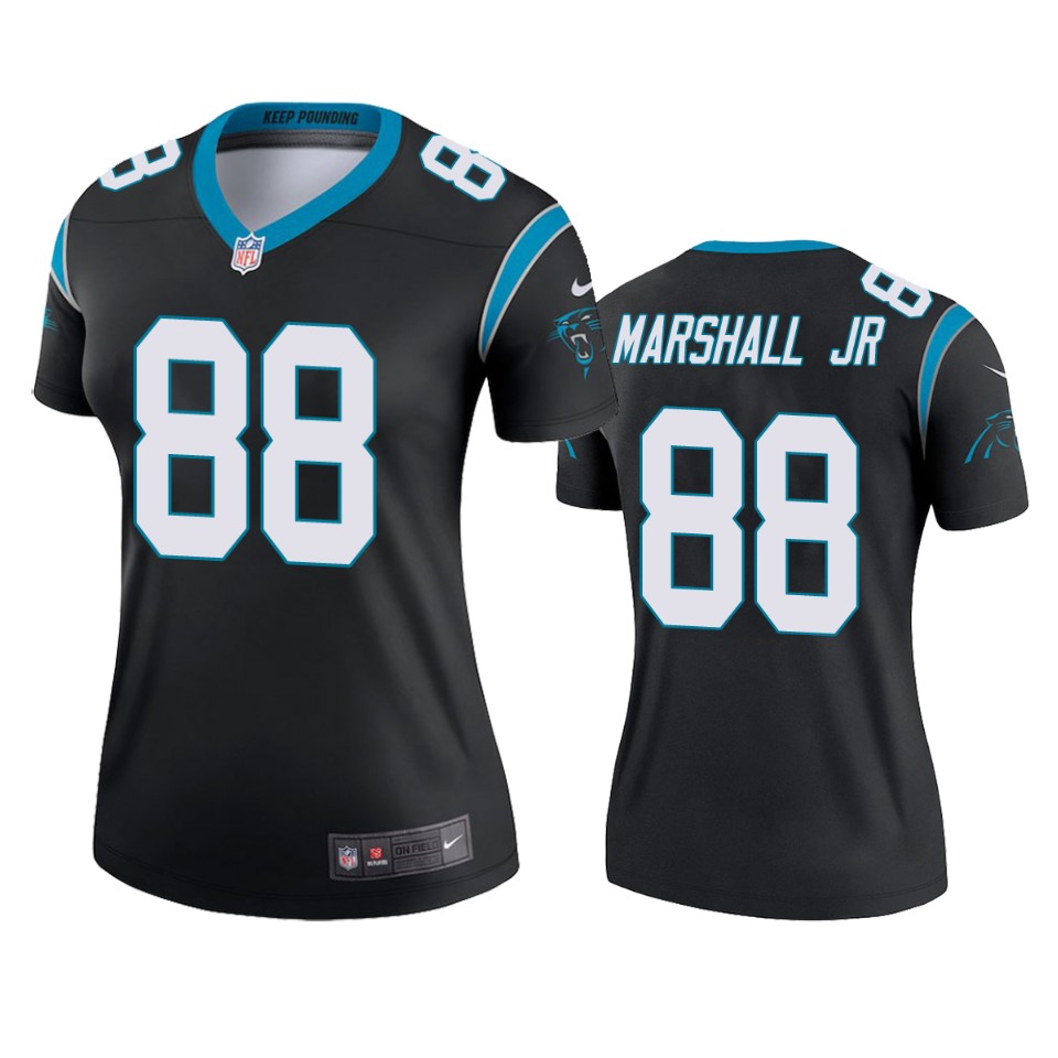 women terrace marshall jr. panthers black legend jersey