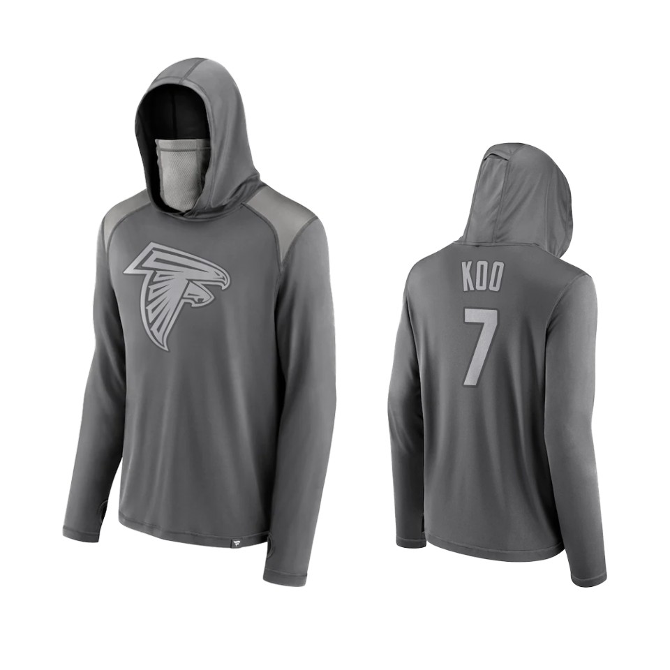 younghoe-koo-falcons-gray-rally-on-transitional-face-covering-hoodie