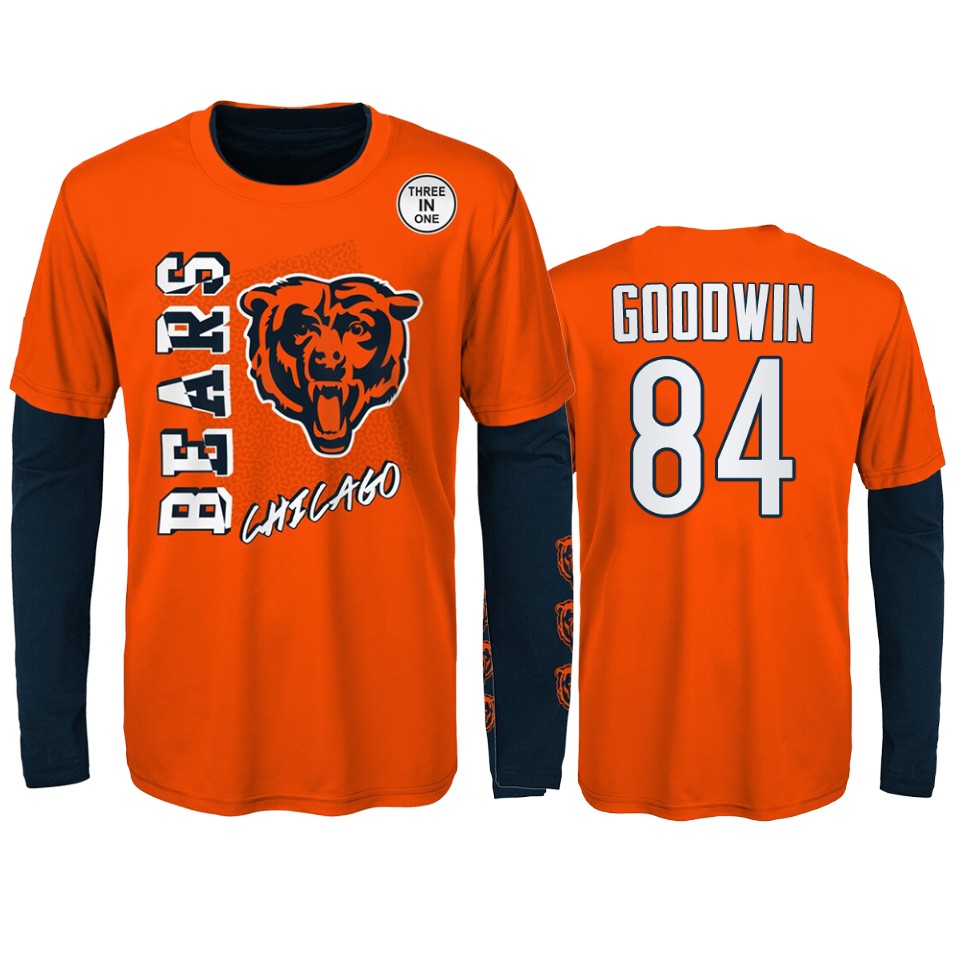 youth bears marquise goodwin orange navy combo set t shirt