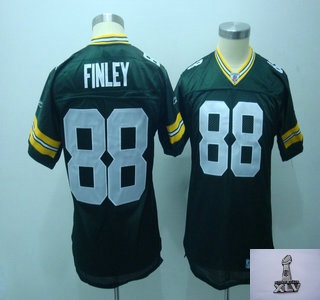 youth green bay packers 88# finley green jerseys 2011 superbowl