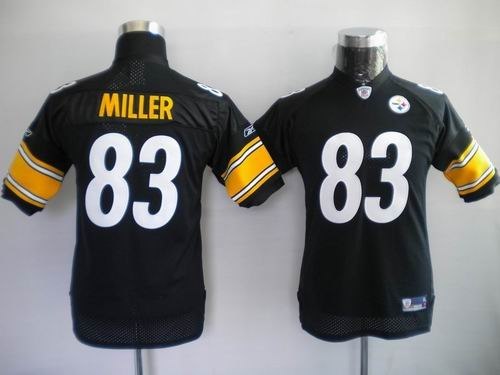 youth jerseys pittsburgh steelers 83 heath miller black