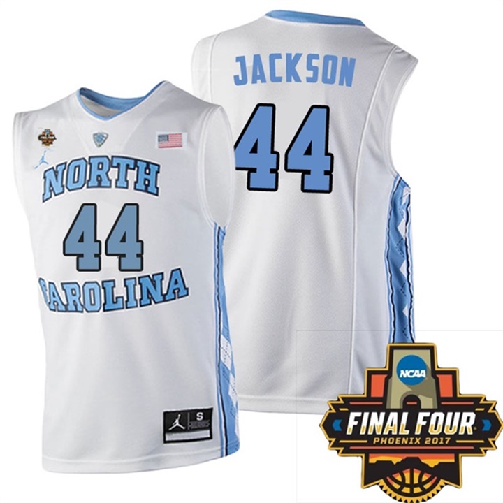 youth north carolina tar heels white 44 justin jackson ncaa 2017 basketball national champions jersey