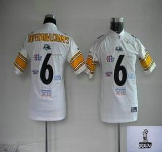 youth pittsburgh steelers 6 time super bowl champs white 2011 superbowl