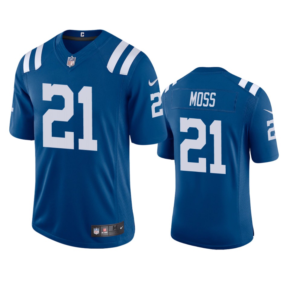 zack moss colts royal vapor limited jersey